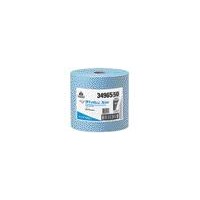 Kimberly-Clark Professional 34965 Kimberly-Clark 12 1/2\" X 16.8\" Blue WYPALL X60 Terry Wipers On Jumbo Roll (1100 Per Roll)